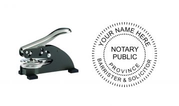 Alberta Notary Seal Barrister Solicitor