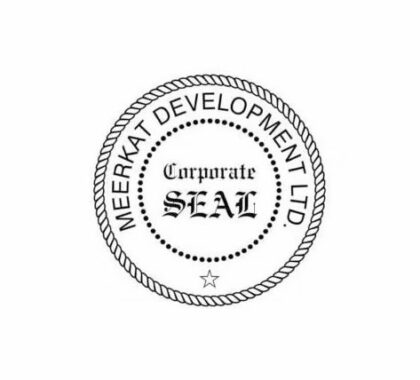 Corporate Seal (Traditional Style) Stamp