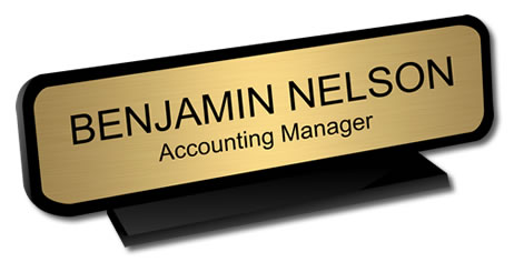 Name Plates: For Offices, Walls and Desks