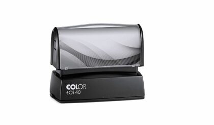 Automatic stamp autotinta COLOP p40 mm 59x23 custom logo data 
