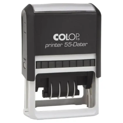 Colop P55 Self-Inking Date Stamp  - 40 x 60 mm | 1 1/2 x 2 3/8 inch