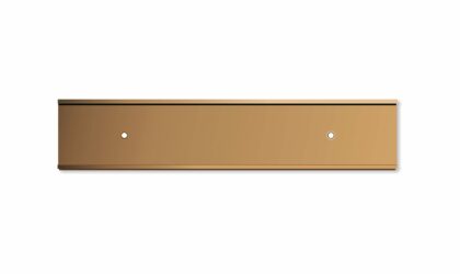 2x10 inch Rose Gold Aluminium Wall / Door Holders