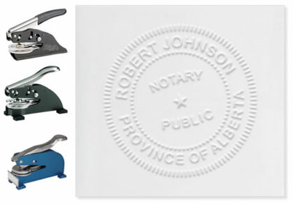 Notary Public Embossing Seals & Seal Stamps
