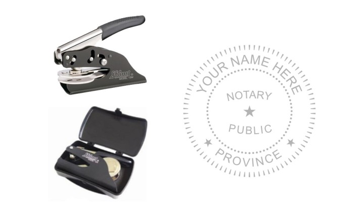 Notary Public Seal Pocket E