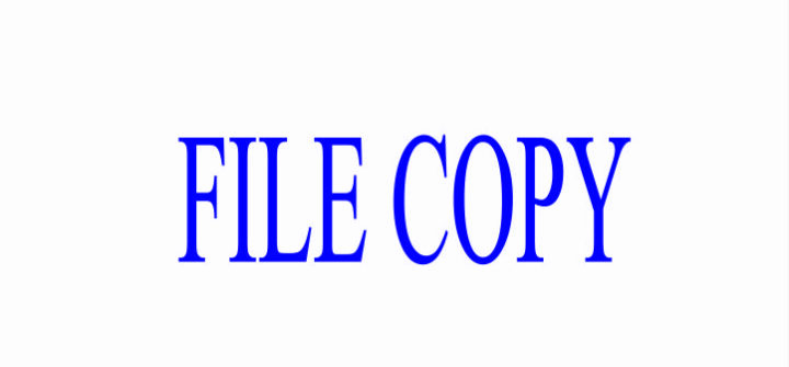 Easily mark your documents as file copies with the Trodat Printy 4911 File Copy Stock Stamp. Choose from black, blue, or red ink.