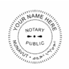 Nunavut Notary Public Seal Pre-Inked Stamp