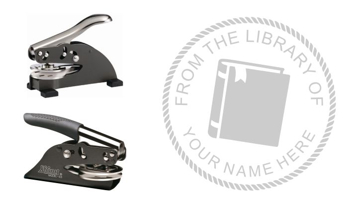 Embosser - 'From The Library of' Rope Design - ImpressMeGifts
