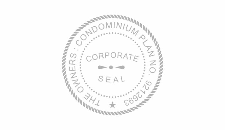 The Owners Condominium Corporation Embossing Seal