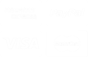 Pay by Visa Mastercard American Express Paypal