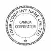 Canada Corporation Corporate Seal Stamp