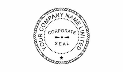 Corporate Seal Stamp (A)