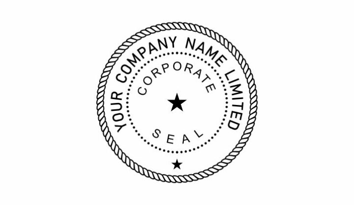 Corporate Seal Stamp (C)