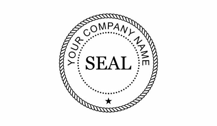 Non-Incorporated Corporate Seal Stamp