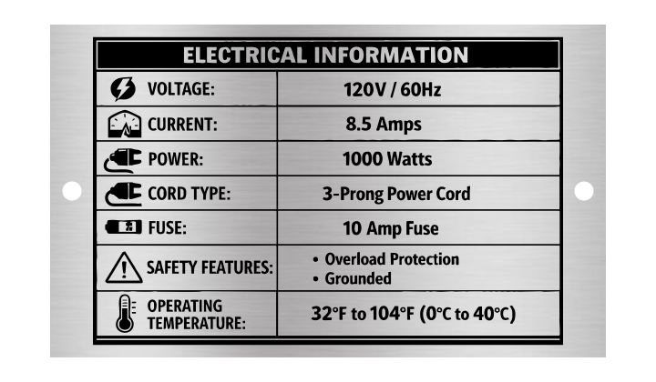 5 x 3 inch Stainless Steel Plates w/ 2 holes