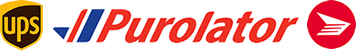 Shipping by UPS, Purolator and Canada Post