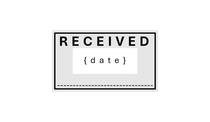 RECEIVED Stock Date Stamp