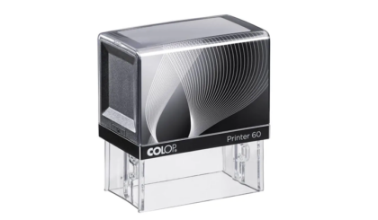 Colop Printer 60 Self-Inking Stamp - 1 1/2 x 3 inch inch - 8 lines